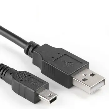 Мини USB 2.0 Кабел 5Pin Mini USB към USB Бързо Зарядно Устройство за Предаване на Данни, Кабели за MP3 MP4 Плейър Автомобилен Видеорекордер GPS, Цифров Фотоапарат, HD Smart TV1/1/3m