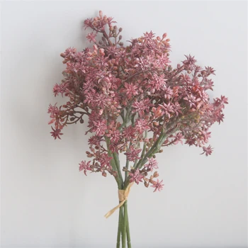 Красива Специална Изкуствена Трева изкуствено растение Сватбена украса plantas artificiales фалшив цвете flores lierre artificiel