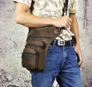 Висококачествени Кожени Мъжки Дамски Дизайнерска чанта-Месинджър 8 