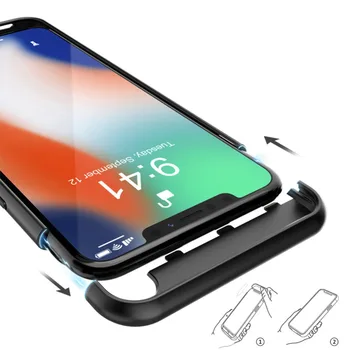 20222 Калъф За Зарядно устройство за iPhone 5 5S SE 2020 6 6s 7 8 За iPhone XR Калъф за батерията Калъф за банката