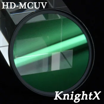 KnightX 49 52 58 62 67 77 HD MC UV за фотоапарат NIKON филтър d5200 d3300 Обектив instax Аксесоар за камерата 5D 6D 7D, Canon EOS 1000d 5d