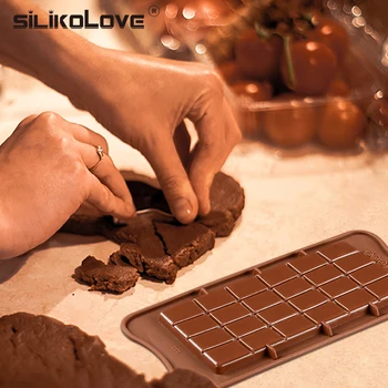 Silikolove Шоколад Форма Скърпвам Инструменти За Украса на Тортата Антипригарная Силиконова Форма на желирани Форми за Пудинг за Печене Кухня