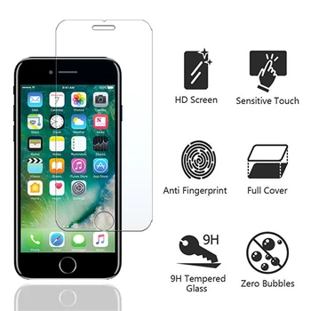 защитно стъкло 7plus за apple iPhone 7 8 plus защитно фолио за екран от закалено стъкло armored I8 I8plus 8plus Iphone8plus Iphone8