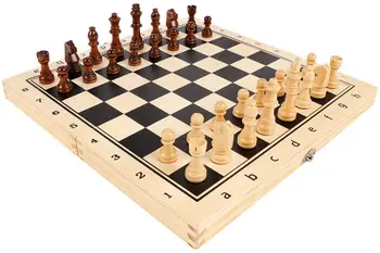 39 см Голям Магнитен Турнир Staunton Дървени Шахът е Игра на Дъска, Определени с Машинно Шахматна Фигура и Слота за Съхранение на 2 Допълнителни Кралица