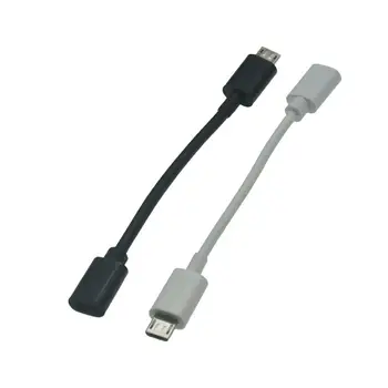 Micro USB между мъжете и жените USB 2.0 Къс Кабел Конвертор удължителен кабел Адаптер 10 см 25 см 50 см и 100 см, 150 см 200 см кабел