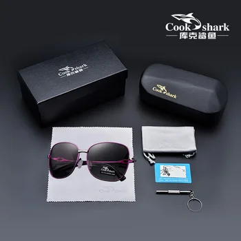 Нови слънчеви очила Cook Shark 2020 дамски поляризирани очила tide ultra light driver очила за шофиране мода