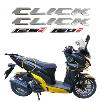 За CLICK125 125i CLICK150i 150 Мотоциклетни 3D Отразяващи Стикери Стикер С Логото, НАТИСНЕТЕ Емблемата на Резервоара Стикер Мото Стикер на Корпуса