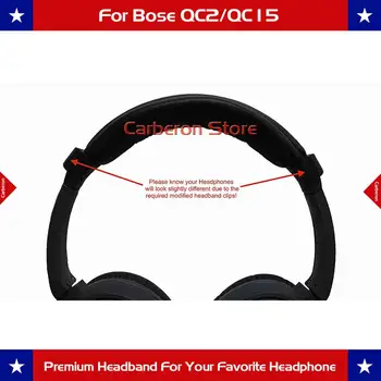 Сменяеми амбушюры и възглавница за оголовья за слушалки Bose Quiet Comfort 2 (QC2) и Quiet Comfort 15 (QC15) (комбиниран комплект)