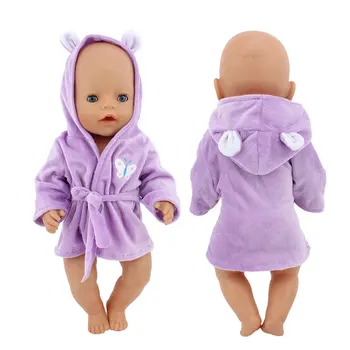 Нов Халат е Подходящ За 43 см Baby Doll 17 инча Reborn Детски Дрехи и Аксесоари