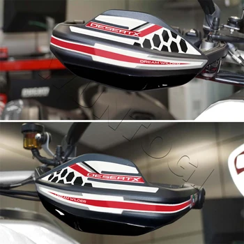 Подходящ За Ducati Desert X DesertX 2022 Нови Аксесоари за мотоциклети Танк 3D Стикер Коляното Сцепление Драскотини и нескользящая Защита на ръцете Стикер