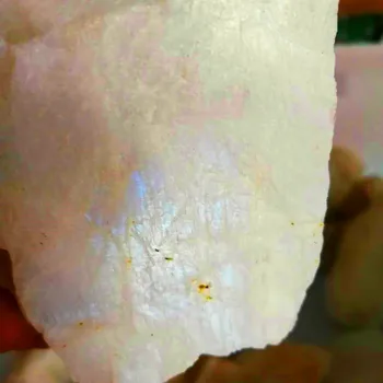 Камък Лабрадорит Рядък Естествен Бял Лунен Камък Обвалившийся Камък Crystal Камък На Камък Рейки, Лечебен Проба Груб Необработанная Колекция
