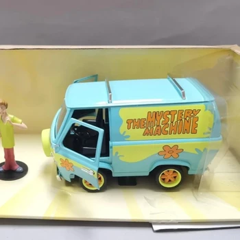 1:24 Карикатура анимация автобус Леене Под Налягане на Автомобила От Метална Сплав Модел Кола Играчки за Деца Играчка, Подарък Колекция Z56