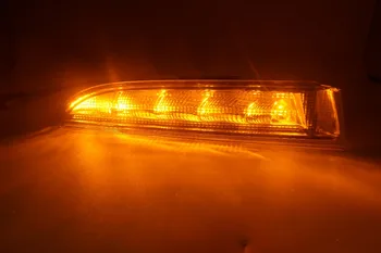 2X LED Дневни Ходова Фенер DRL Противотуманный Указател на Завоя За VW Scirocco R 2010 2011 2012 2013 Противотуманный Фенер бамперная лампа