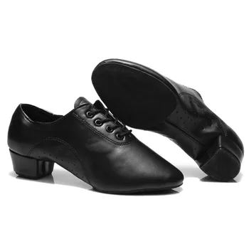 Нов стил, Мъжки обувки за латино танци, Топка танго, мъжки обувки за латино танци, обувки За Мъже и Момчета, танцови маратонки, джаз обувки 18-27,5 см