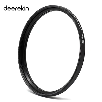 Deerekin 77 мм с Многослойно Покритие MC UV-Филтър Протектор Обектив за Canon 24-105 24-70 F4 17-40 70-200 Nikon D850 D750