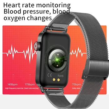 За Xiaomi Huawei Телефон IP68 Водоустойчив Умни Часовници За Жени Красива Гривна Монитор на Сърдечната Честота на Мониторинг Сън Smartwatch Дами