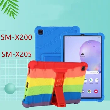 За Samsung Galaxy Tab A8 10,5 2021 SM-X200 SM-X205 Калъф за таблет за Tab A7 Lite 8,7 SM-T220 T225 Детски Безопасен Силикон Защитен